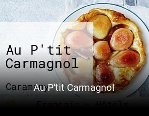 Au P'tit Carmagnol plan d'ouverture