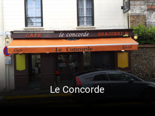 Le Concorde ouvert