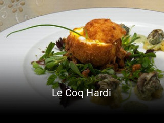 Le Coq Hardi ouvert