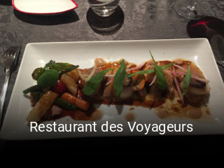 Restaurant des Voyageurs plan d'ouverture