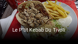 Le P’tit Kebab Du Tivoli plan d'ouverture