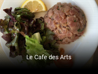 Le Cafe des Arts ouvert