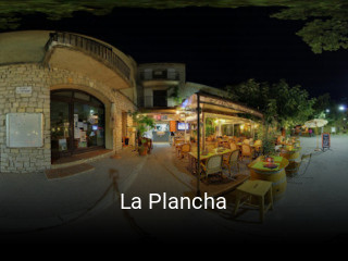 La Plancha ouvert