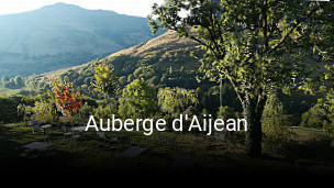 Auberge d'Aijean ouvert