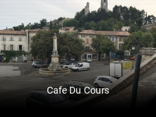 Cafe Du Cours ouvert