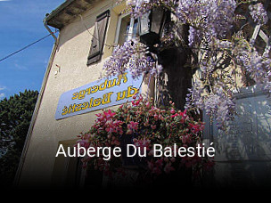 Auberge Du Balestié heures d'ouverture