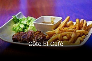 Côte Et Café plan d'ouverture