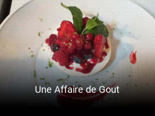 Une Affaire de Gout ouvert