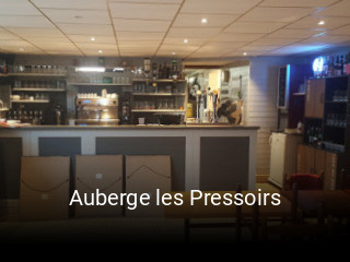 Auberge les Pressoirs ouvert