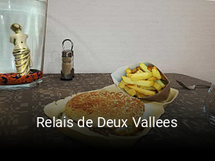 Relais de Deux Vallees heures d'ouverture