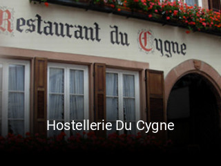 Hostellerie Du Cygne heures d'ouverture