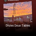 Droles Deux Tables plan d'ouverture