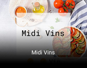 Midi Vins ouvert