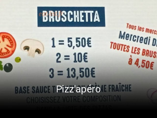 Pizz'apéro ouvert