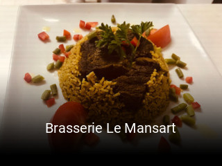 Brasserie Le Mansart ouvert