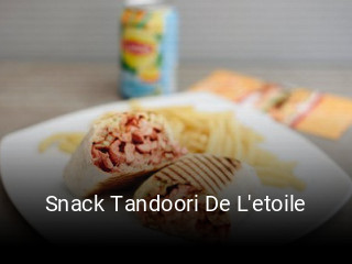 Snack Tandoori De L'etoile plan d'ouverture