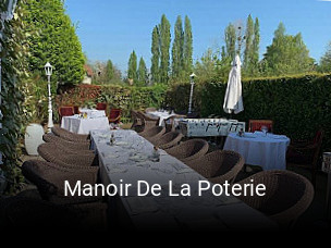 Manoir De La Poterie heures d'affaires