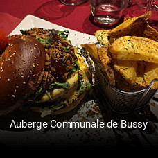 Auberge Communale de Bussy plan d'ouverture