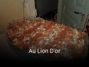 Au Lion D'or plan d'ouverture