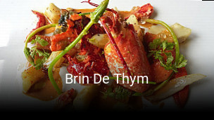 Brin De Thym ouvert