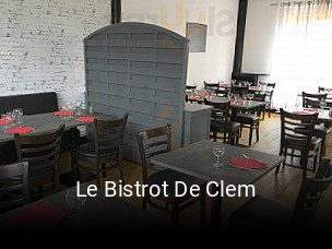 Le Bistrot De Clem heures d'ouverture