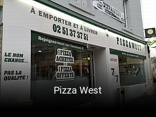 Pizza West plan d'ouverture