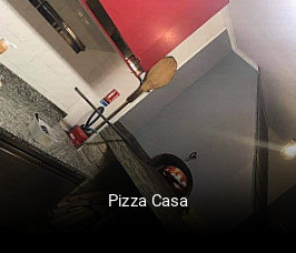 Pizza Casa plan d'ouverture