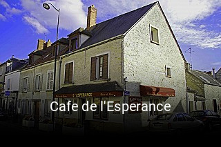 Cafe de l'Esperance heures d'affaires