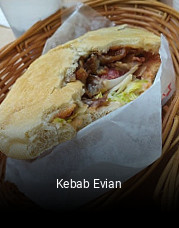 Kebab Evian plan d'ouverture