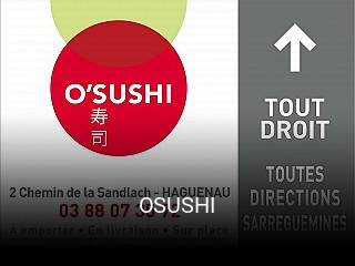 OSUSHI heures d'ouverture