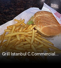 Grill Istanbul C.Commercial Pince vent plan d'ouverture