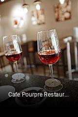 Cafe Pourpre Restaurant plan d'ouverture