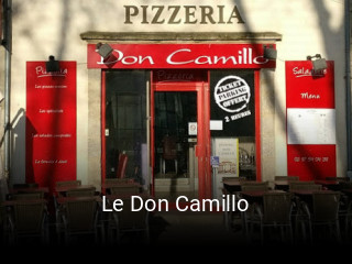 Le Don Camillo heures d'affaires