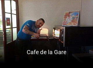 Cafe de la Gare heures d'ouverture