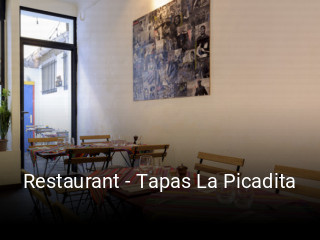 Restaurant - Tapas La Picadita plan d'ouverture