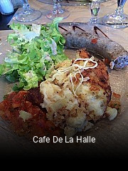 Cafe De La Halle plan d'ouverture
