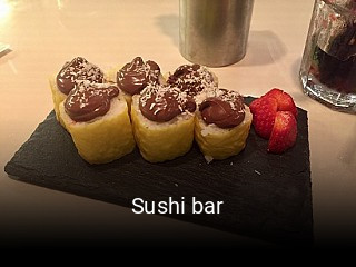 Sushi bar ouvert