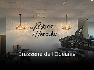 Brasserie de l'Oceanis ouvert