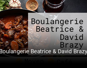 Boulangerie Beatrice & David Brazy heures d'affaires