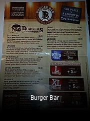 Burger Bar ouvert