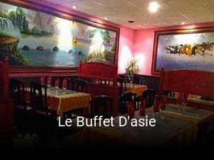 Le Buffet D'asie plan d'ouverture