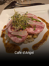 Cafe d'Angel plan d'ouverture