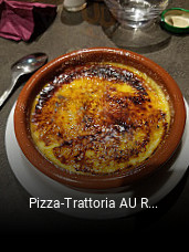 Pizza-Trattoria AU RDV heures d'ouverture