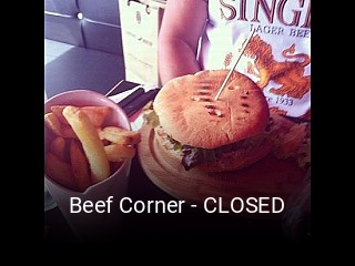 Beef Corner - CLOSED heures d'ouverture