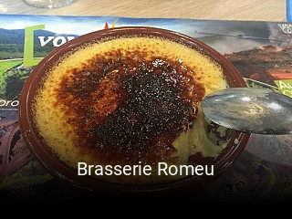 Brasserie Romeu heures d'affaires