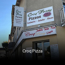 Croq Pizza ouvert