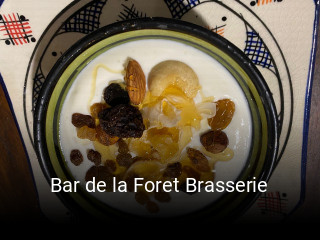 Bar de la Foret Brasserie plan d'ouverture