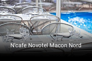 N'cafe Novotel Macon Nord plan d'ouverture