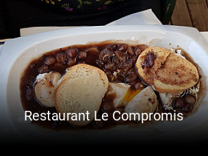 Restaurant Le Compromis plan d'ouverture