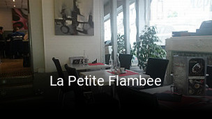 La Petite Flambee ouvert